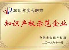 喜报！安徽凯发官网首页荣获合肥市“知识产权示范企业”、高新区“瞪羚企业”荣誉称号！